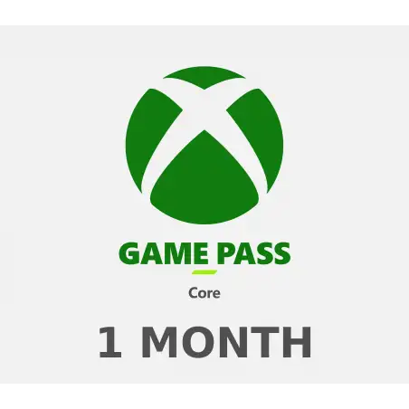 XBOX Game Pass Core 1 Month Subscription Card EU