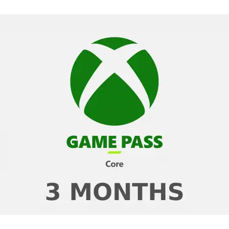 XBOX Game Pass Core 3 Months Subscription Card EU