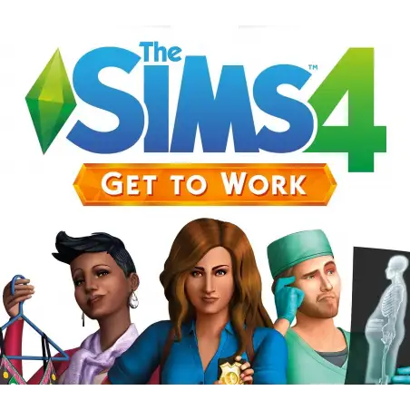The Sims 4 - Get to Work DLC CZ/RU/PL Languages Only PC EA App CD Key