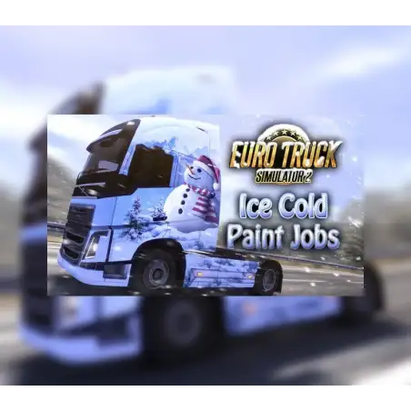 Euro Truck Simulator 2 - Ice Cold Paint Jobs Pack DLC Steam CD Key