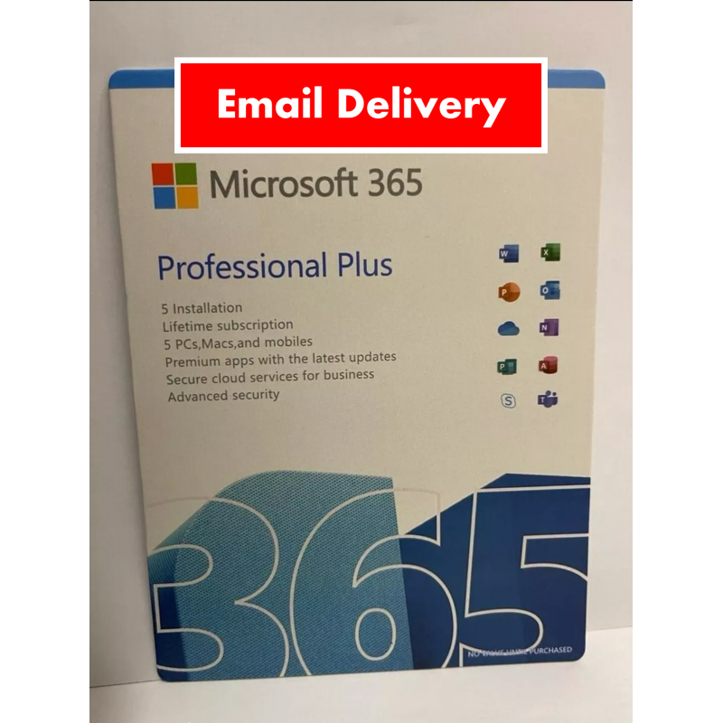 Microsoft Professional Plus 365 - 5 zařízení + 100GB OneDrive