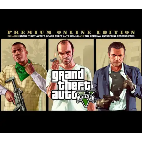 Grand Theft Auto V: Premium Online Edition Rockstar Digital Download CD Key