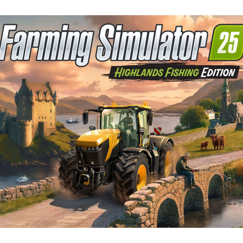 Farming Simulator 25: Highlands Fishing Edition EU PC Steam CD Key