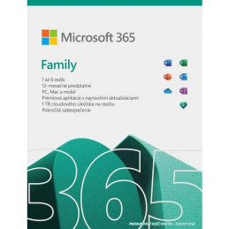 Microsoft Office 365 Family - 1 vuosi (PC/MacOS) EU Microsoft Office 365 Family - 1 vuosi (PC/MacOS) EU