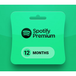 Spotify 12-month Premium Account