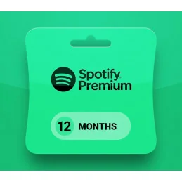 Spotify 12-month Premium Account