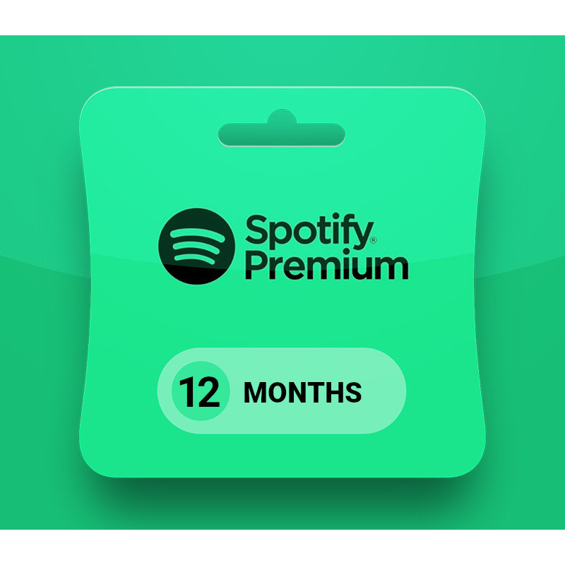 Spotify 12-month Premium Account