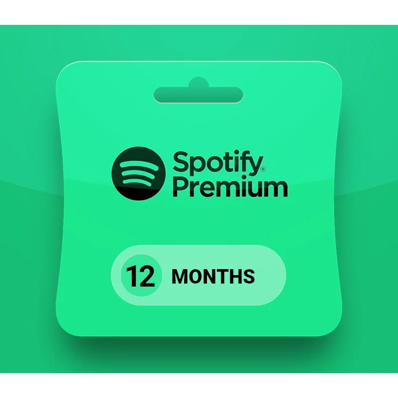 Spotify 12-month Premium Account