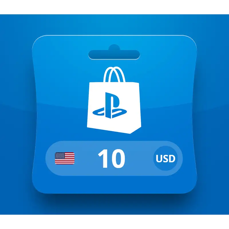 PlayStation Network Card USD 10 Gift Card US