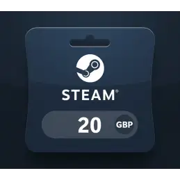 Steam Wallet GBP 20 Gift Card UK 