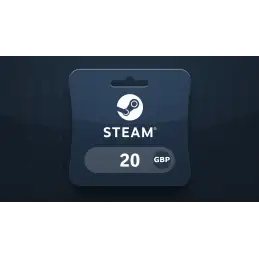 Steam Wallet GBP 20 Gift Card UK 