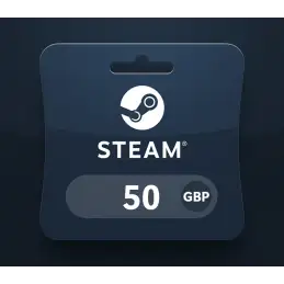 Steam Wallet GBP 50 Gift Card UK 