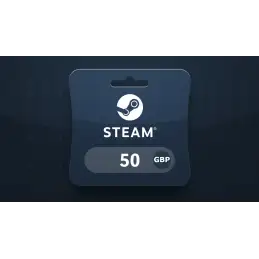 Steam Wallet GBP 50 Gift Card UK 