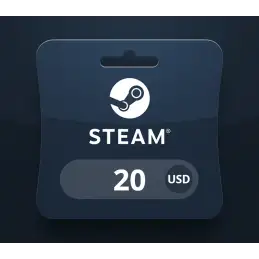 Steam Wallet USD 20 Gift Card US