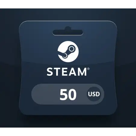 Steam Wallet USD 50 Gift Card US
