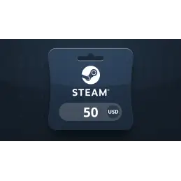 Steam Wallet USD 50 Gift Card US