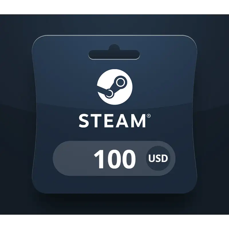 Steam Wallet USD 100 Gift Card US