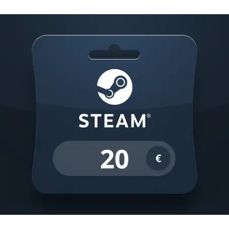 Steam Wallet Card €20 EU Activation Code