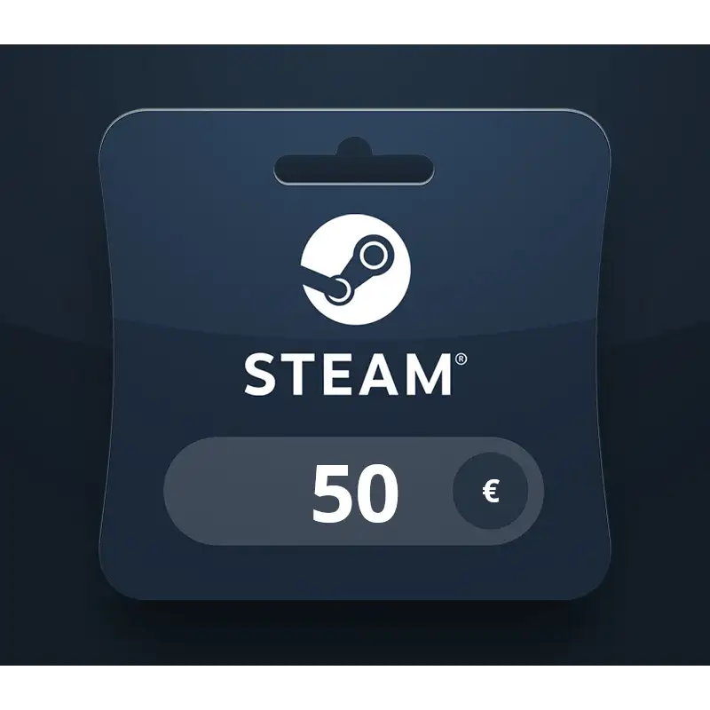Steam Wallet Card €50 Global Activation Code