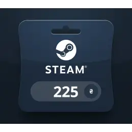 Steam Wallet UAH 225 Gift Card UA