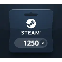 Steam Wallet UAH 1250 Gift Card UA