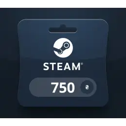Steam Wallet UAH 750 Gift Card UA