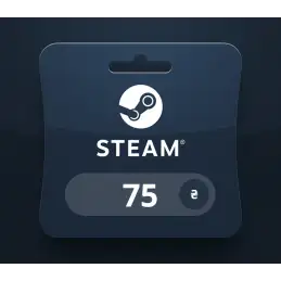 Steam Wallet UAH 75 Gift Card UA