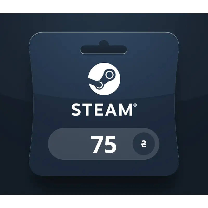Steam Wallet UAH 75 Gift Card UA