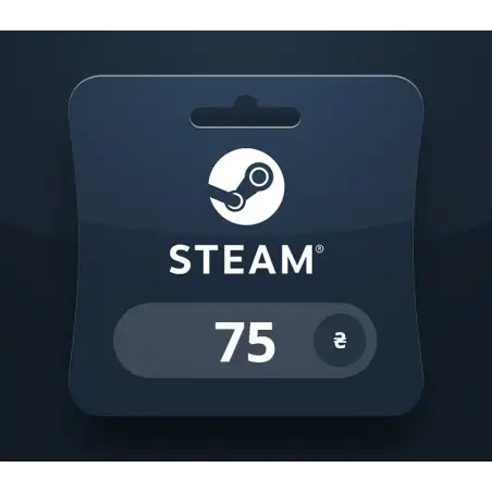 Steam Wallet UAH 75 Gift Card UA