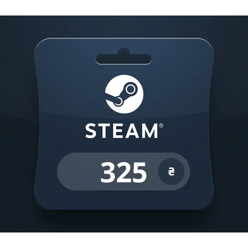 Steam Wallet UAH 325 Gift Card UA
