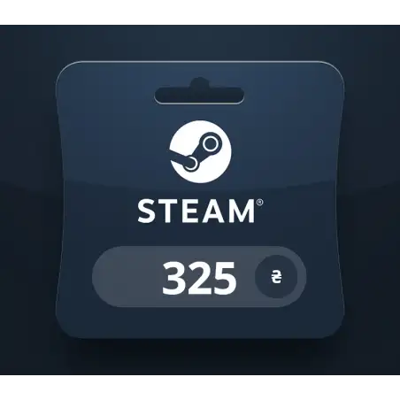 Steam Wallet UAH 325 Gift Card UA