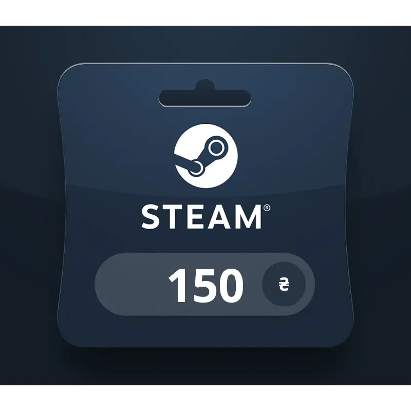 Steam Wallet UAH 150 Gift Card UA