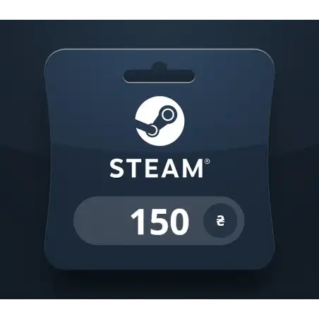 Steam Wallet UAH 150 Gift Card UA
