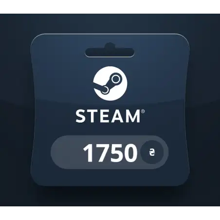 Steam Wallet UAH 1750 Gift Card UA