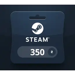 Steam Wallet UAH 350 Gift Card UA