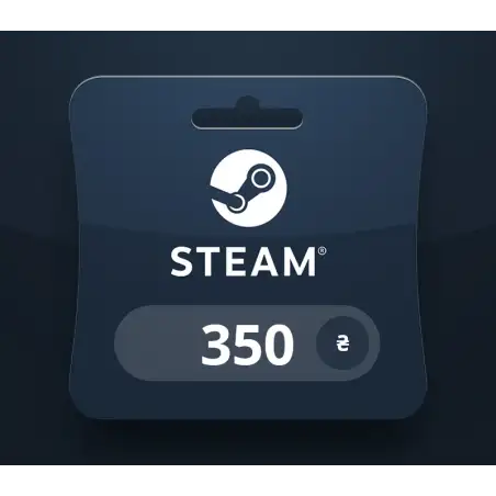 Steam Wallet UAH 350 Gift Card UA