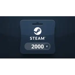 Steam Wallet UAH 2000 Gift Card UA