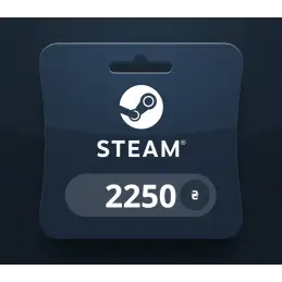 Steam Wallet UAH 2250 Gift Card UA