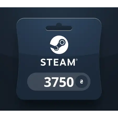 Steam Wallet UAH 3750 Gift Card UA