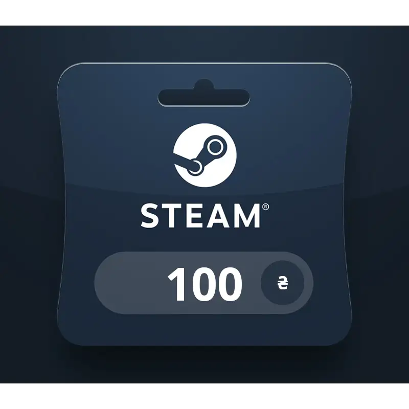 Steam Wallet UAH 100 Gift Card UA