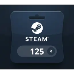 Steam Wallet UAH 125 Gift Card UA