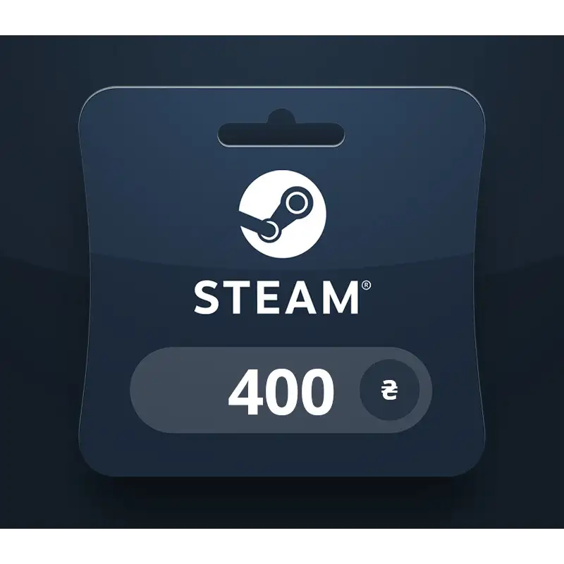 Steam Wallet UAH 400 Gift Card UA