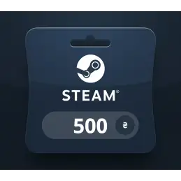 Steam Wallet UAH 500 Gift Card UA